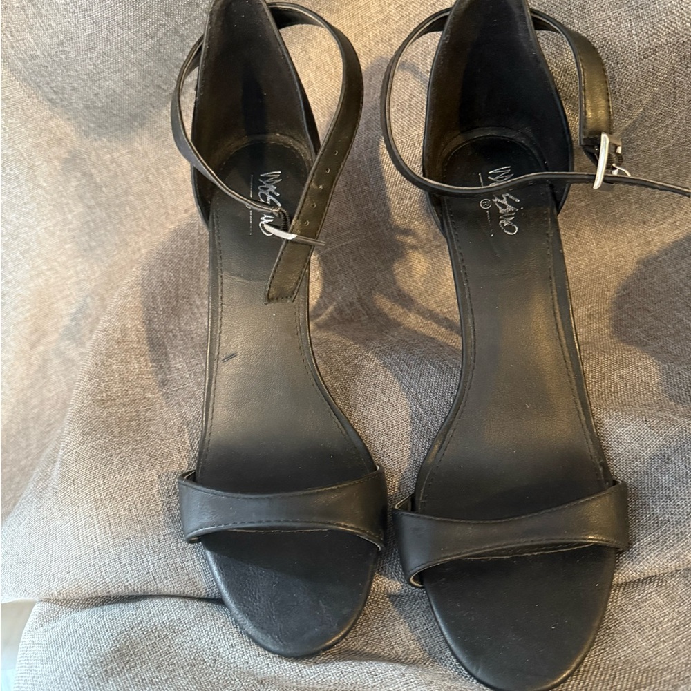 Black stilettos